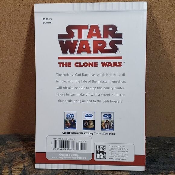 Star Wars The Clone Wars- The Holocron Heist by Rob Valois- Paperback - Picture 2 of 3